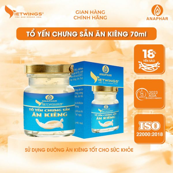 Tổ yến chưng sẵn ăn kiêng